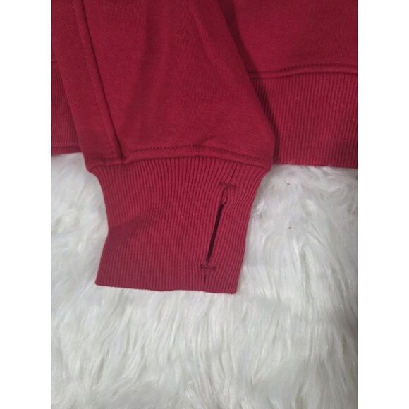 NWT Lululemon Scuba Oversized Funnel-Neck Half Zip in Red Sz 10 - Picture 5 of 6